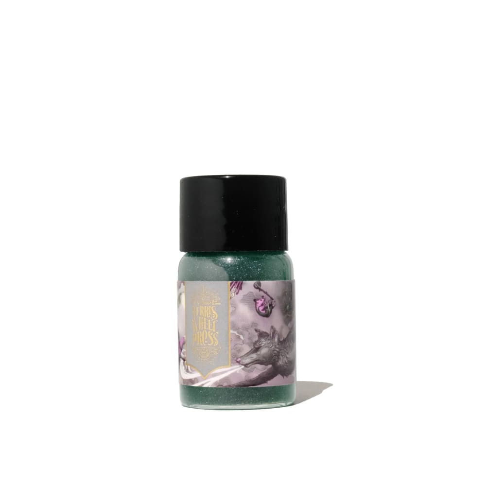 10ml Fountain Pen Ink - Galeforce Green - Ink