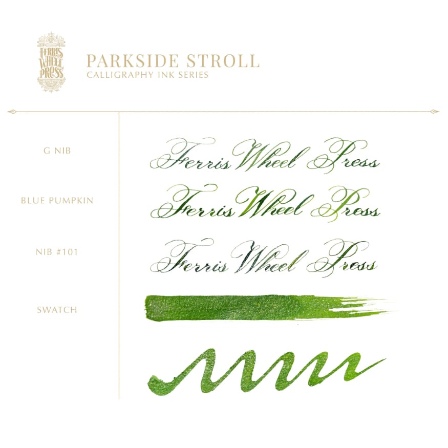 28ml Calligraphy Ink - Parkside Stroll - Ink