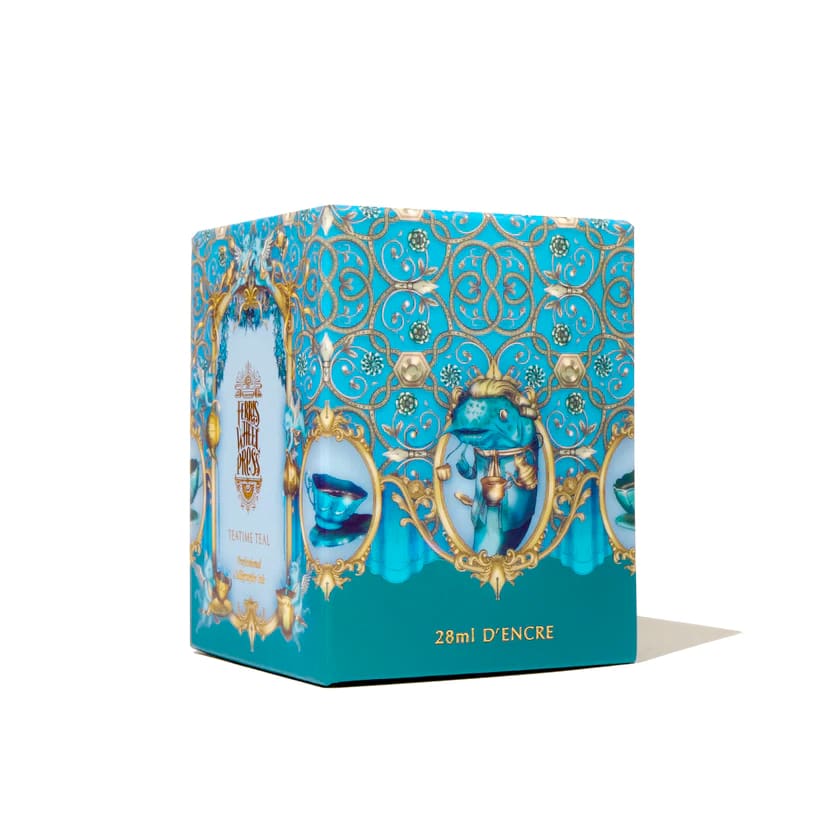 28ml Calligraphy Ink - Teatime Teal - Ink