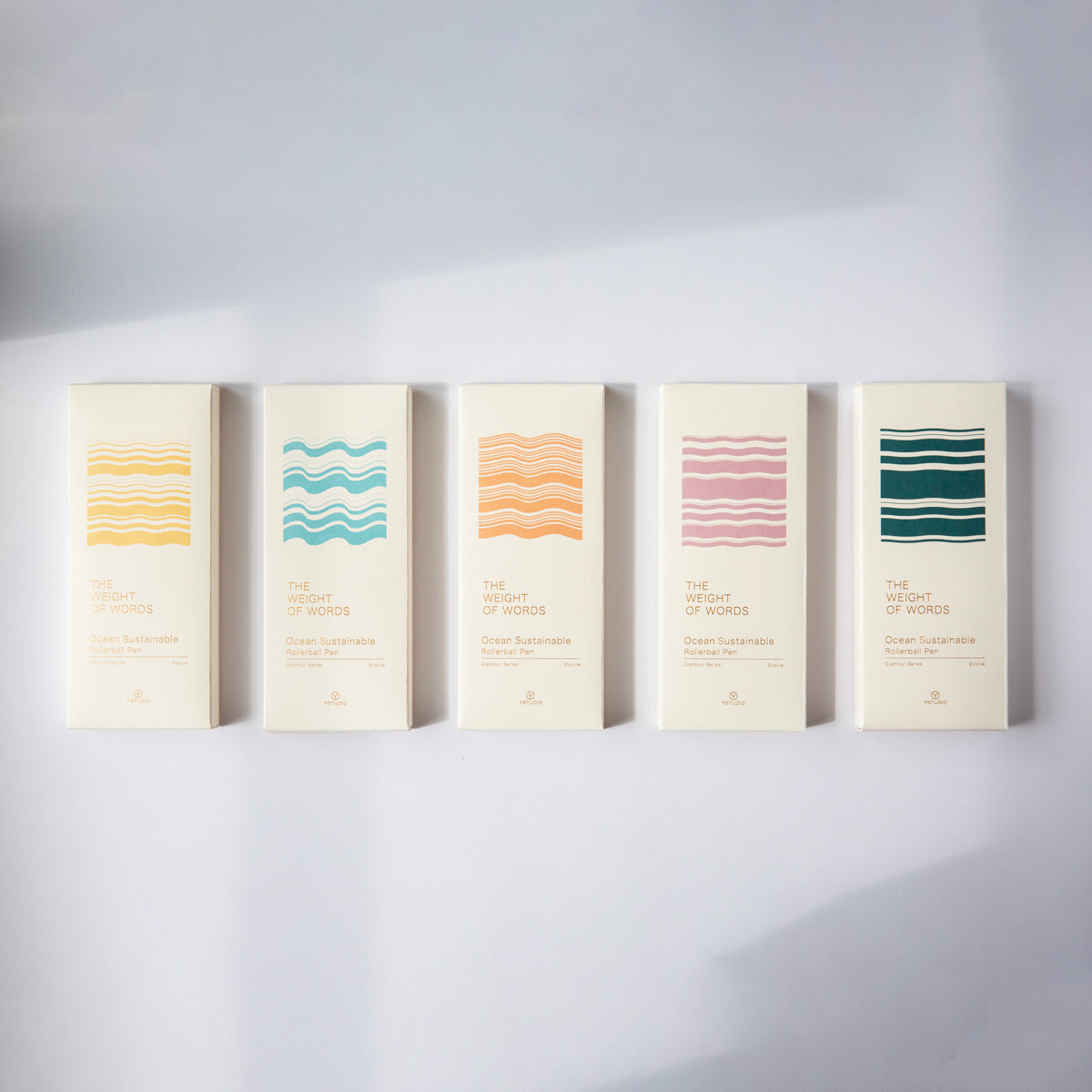 Glamour Evolve - Penna a sfera sostenibile per l'oceano (viola sera)