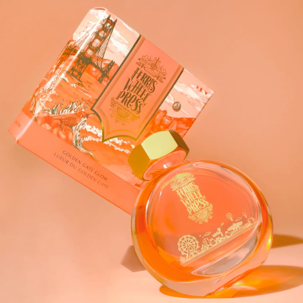 38ml Fountain Pen Ink - Golden Gate Glow - Ink