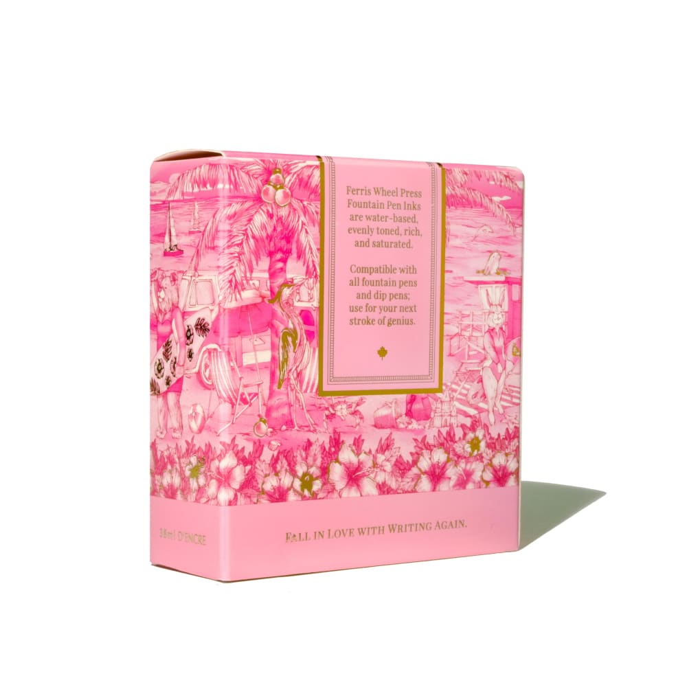 38ml Fountain Pen Ink - Malibu Blush - Ink