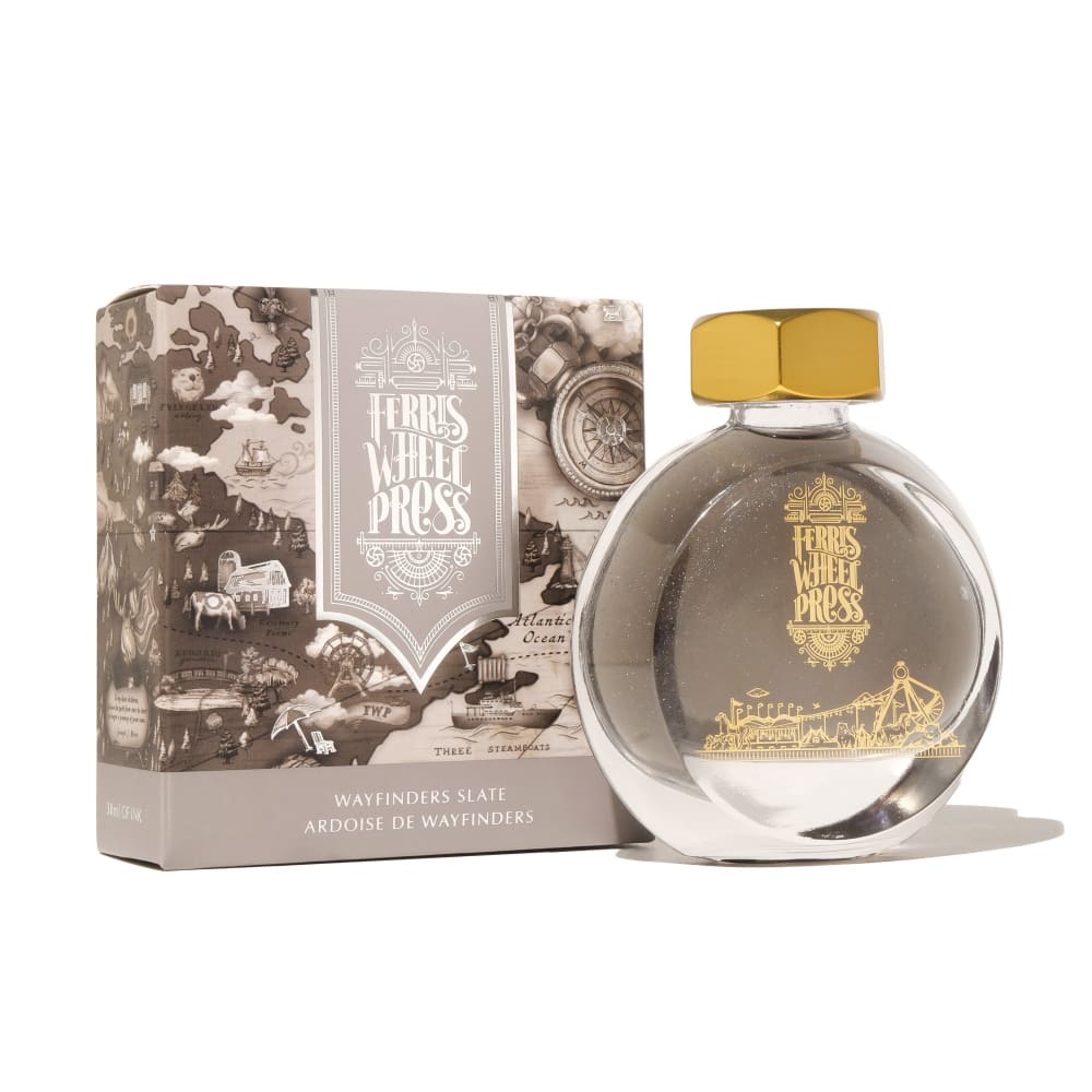 38ml Fountain Pen Ink - Wayfinders Slate - Ink