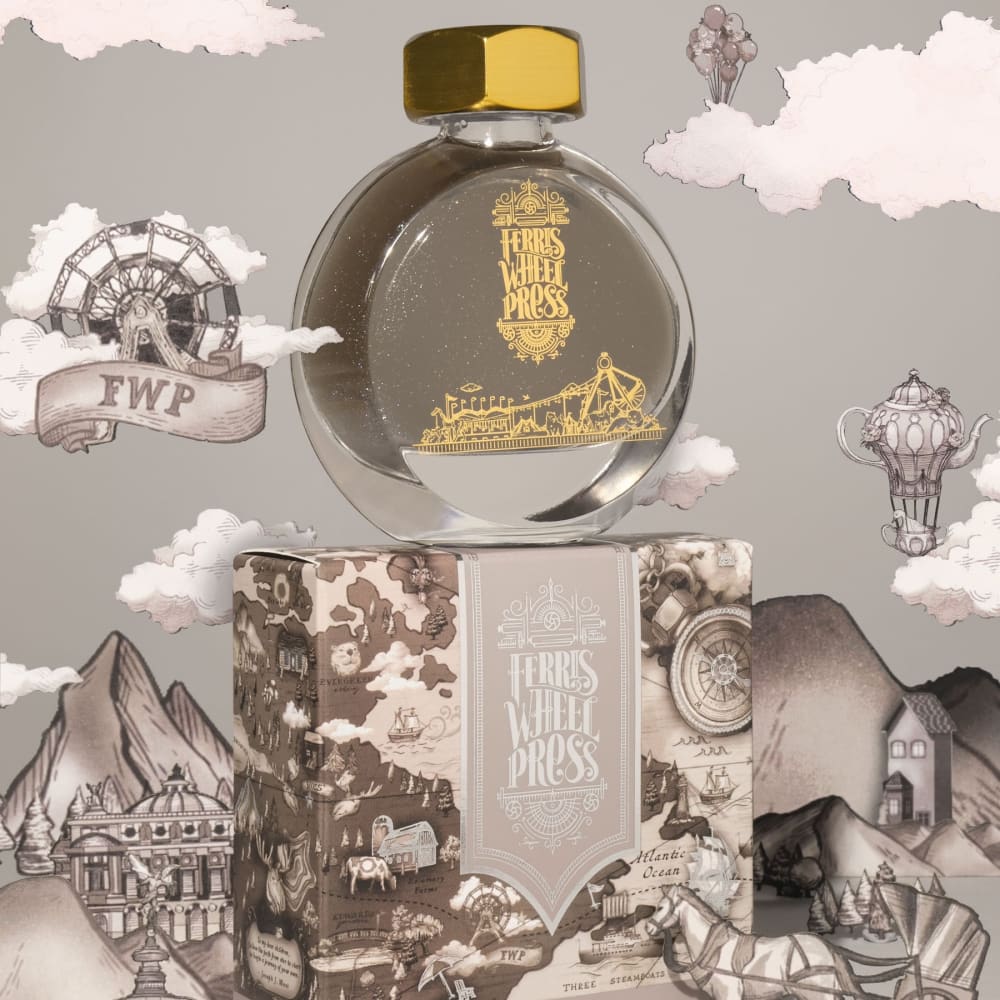 38ml Fountain Pen Ink - Wayfinders Slate - Ink