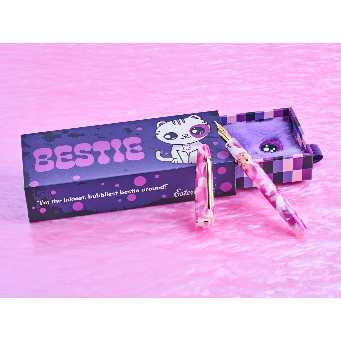 Esterbrook - Estie Bestie Bubble Gum Bliss - Broad