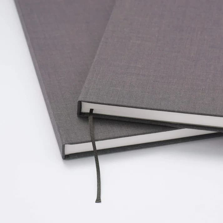 A5 notebook - Grey - Notebook