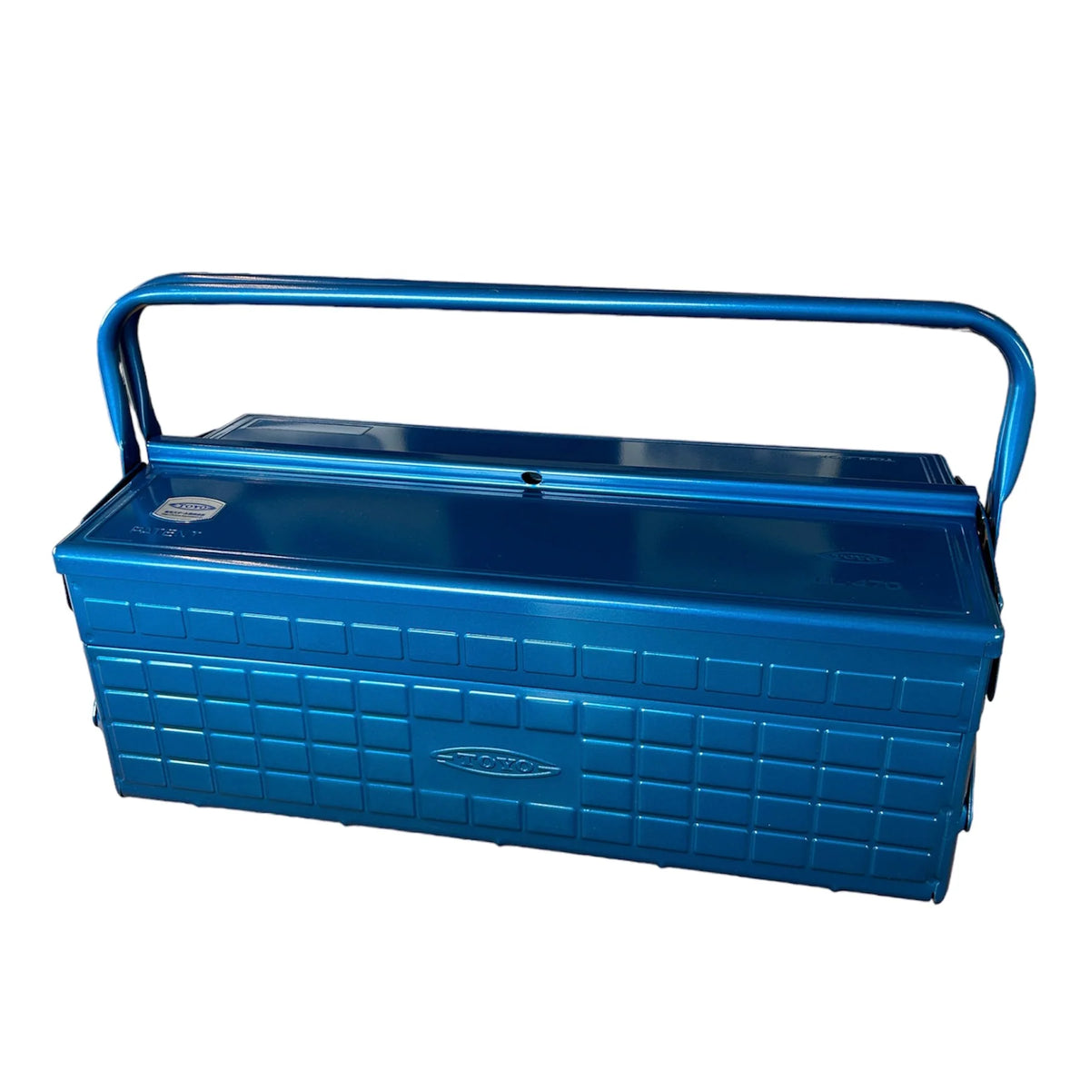 Toyo Steel GL 470 Blue, cassetta portattrezzi in acciaio senza saldature fabbricata in Giappone