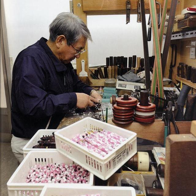 Acetate Red Marble Fountain Pen - Fountain Pen
