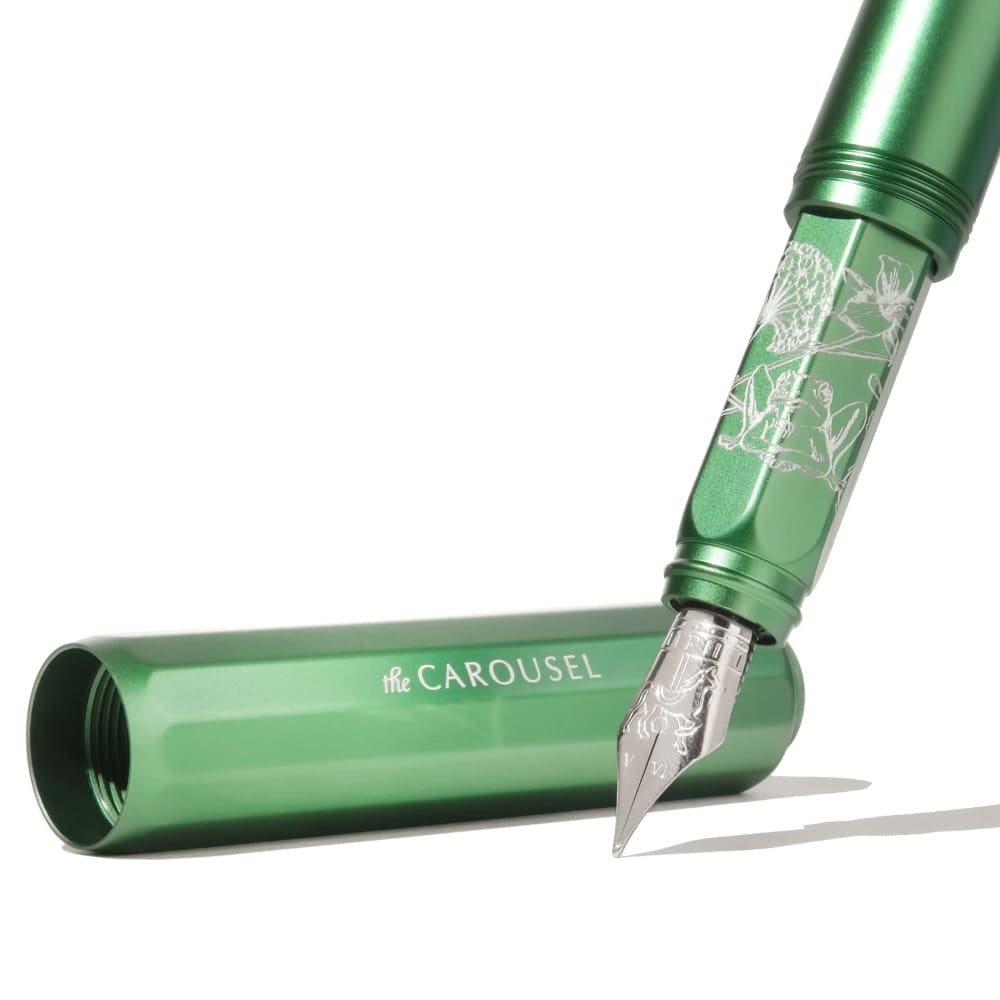 Aluminum Carousel - Book of Botany - Medium - Fountain Pen