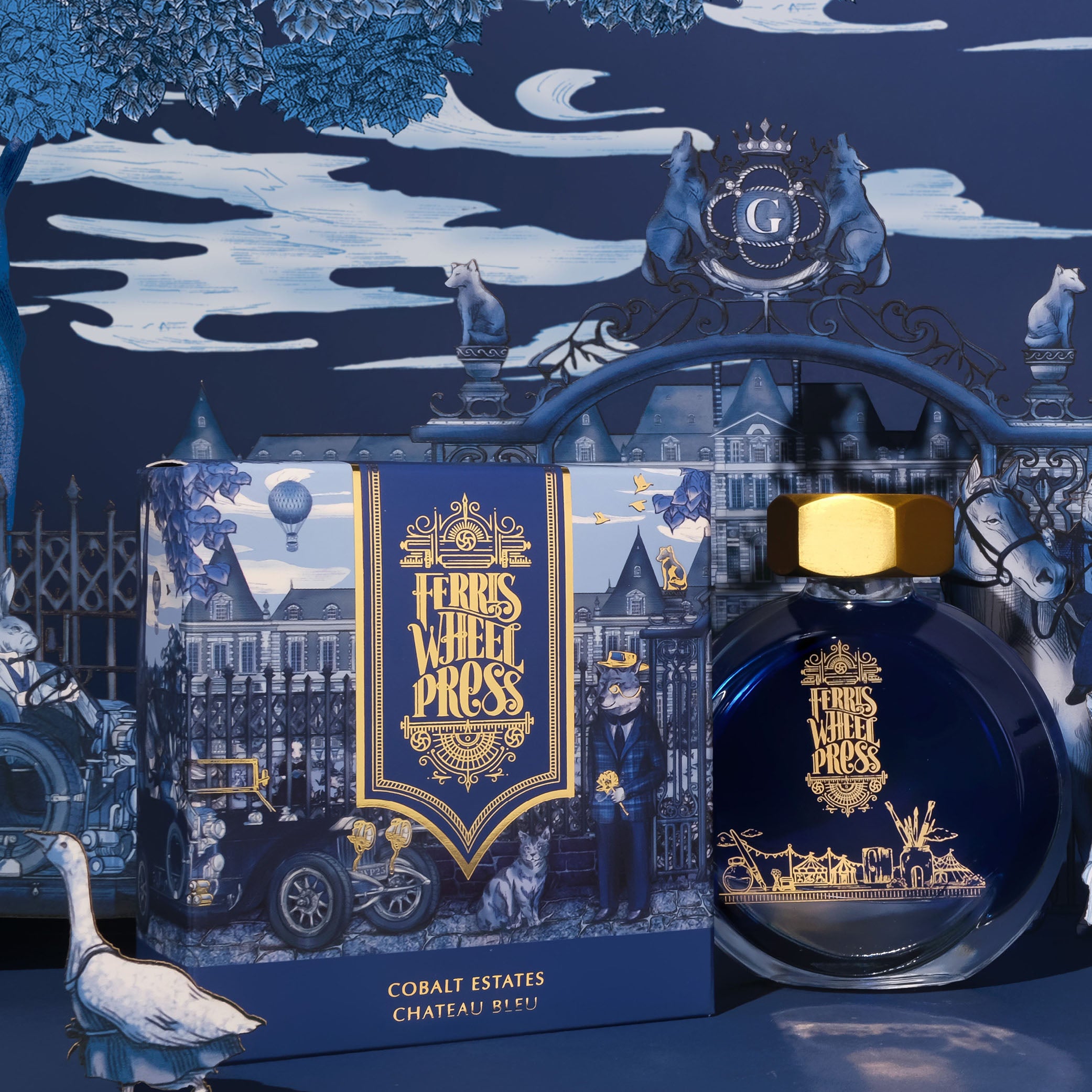 Inchiostro per penna stilografica 38ml - Cobalt Estates