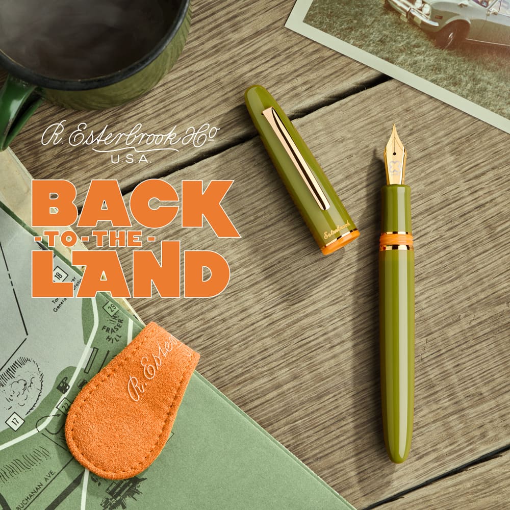Back to the Lands Estie Fountain Pen / Incredible Rock
