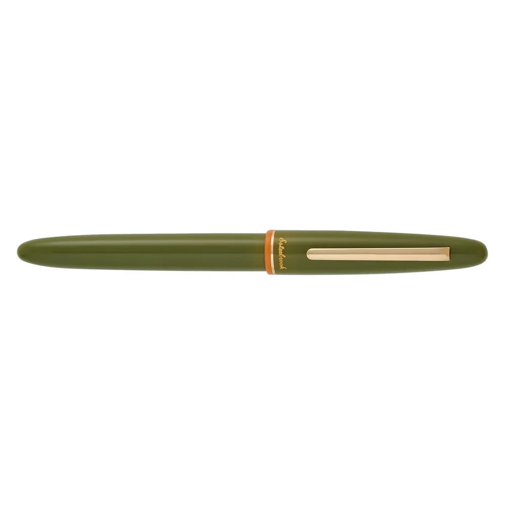 Back to the Lands Estie Fountain Pen / Quirky Leaf / Gold