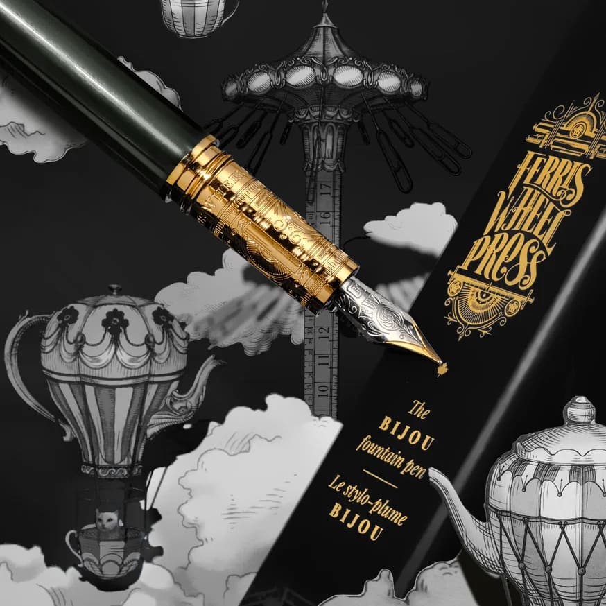 Bijou Fountain Pen - Echoes of Eaton - Fine - Fountain Pen