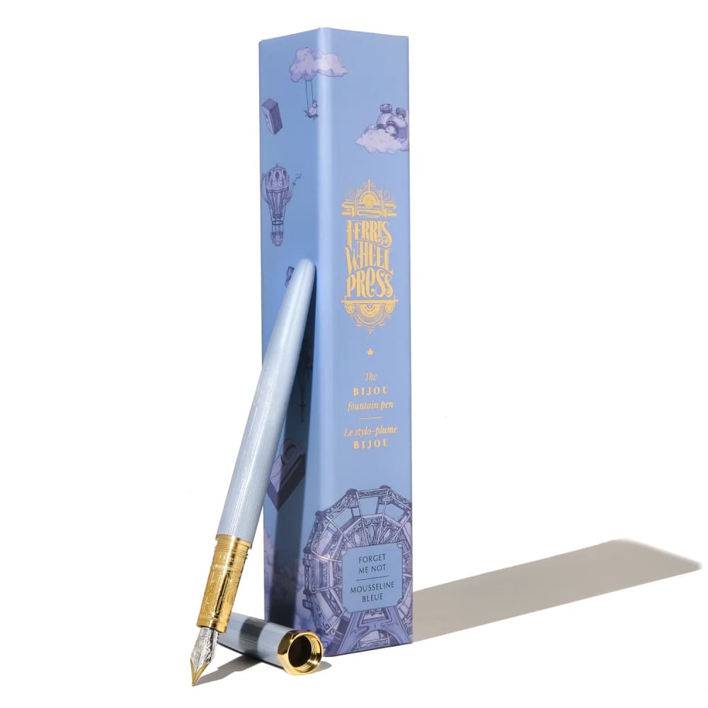 Penna stilografica Bijou - Non ti scordar di me - Fine