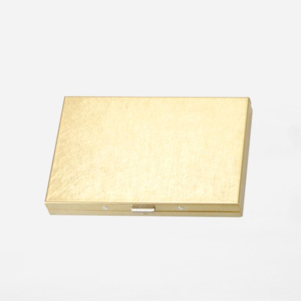BRASS BOX CARDCASE SOLID - Cardcase