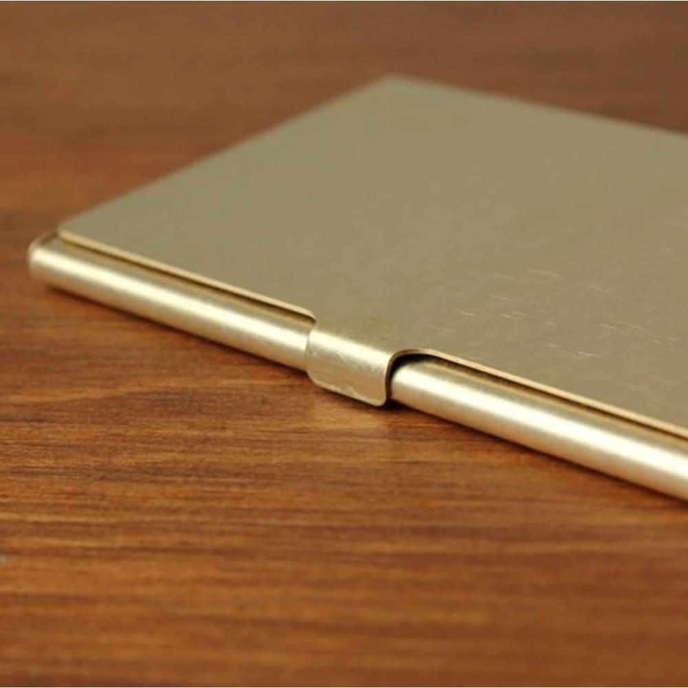BRASS CARDCASE SOLID - Cardcase