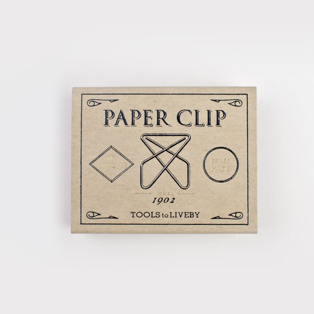 Clip - YE Ideal - 10 pezzi per scatola - Ottone
