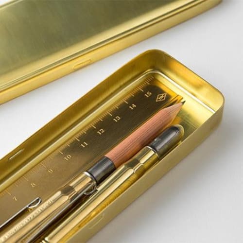 TRC BRASS Pen Case Solid Brass - Pen Case