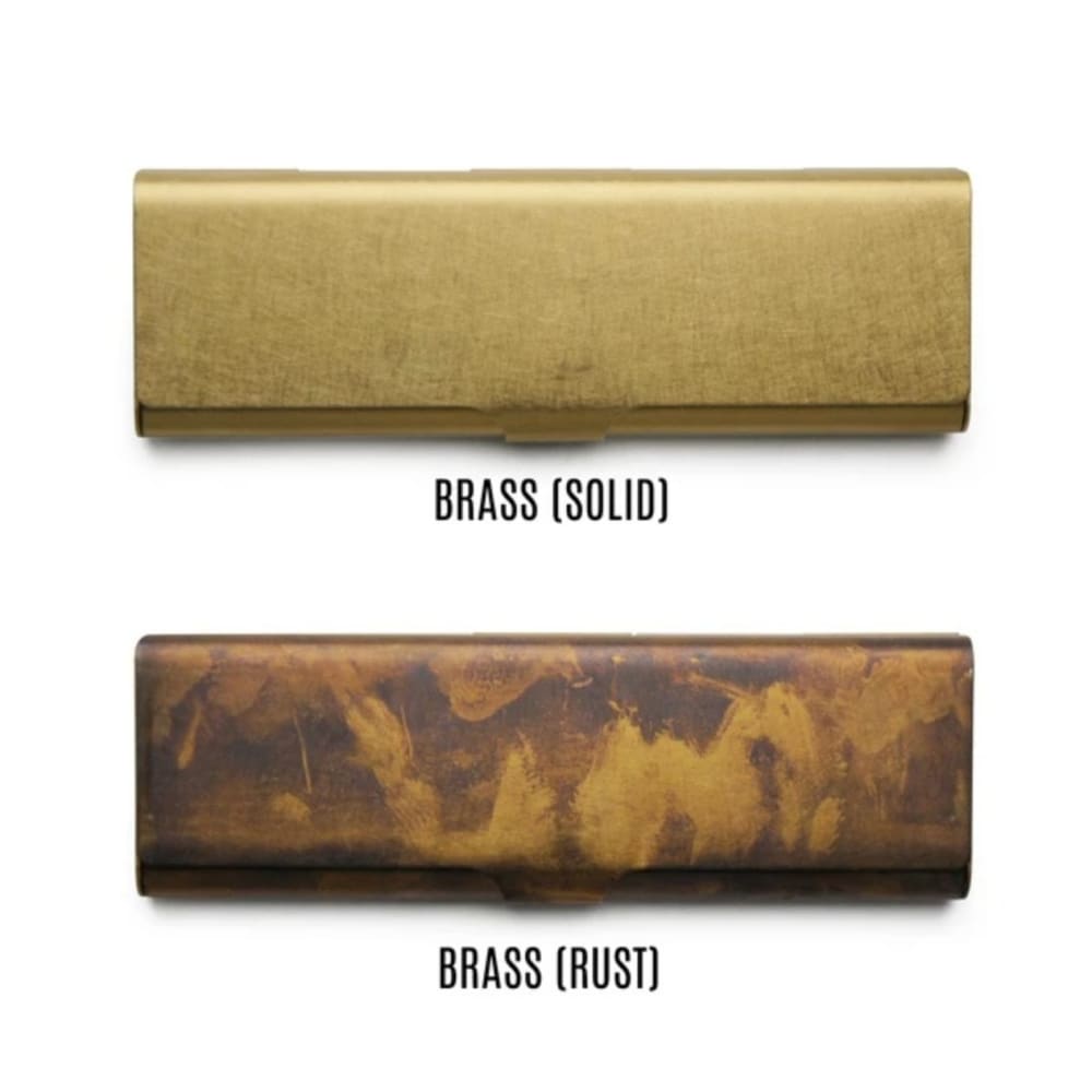 BRASS PEN CASE RUST - Pen Case