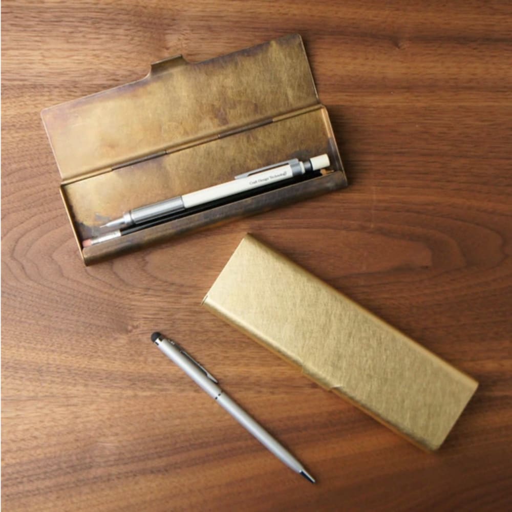 BRASS PEN CASE SOLID - Pen Case