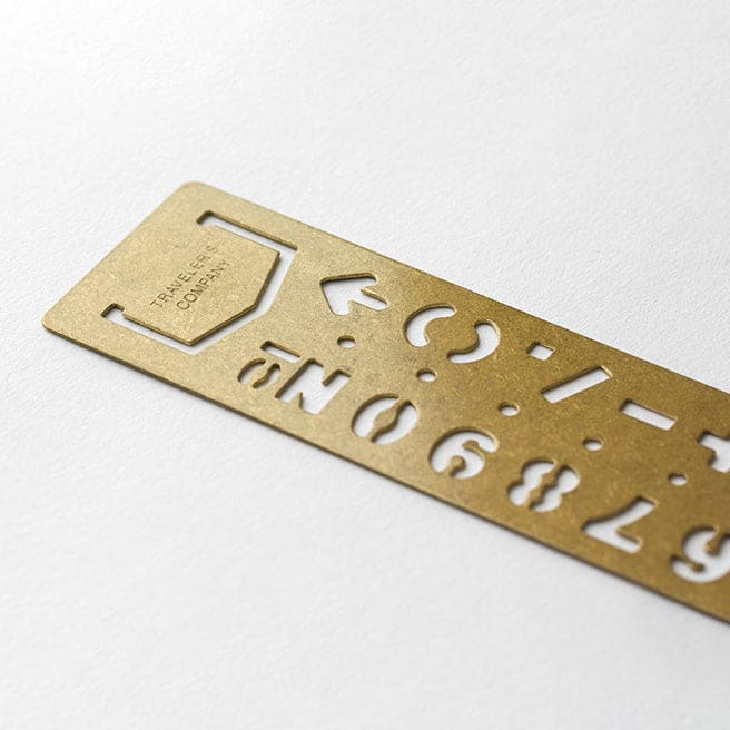 BRASS Template Bookmark Number - The Outsiders