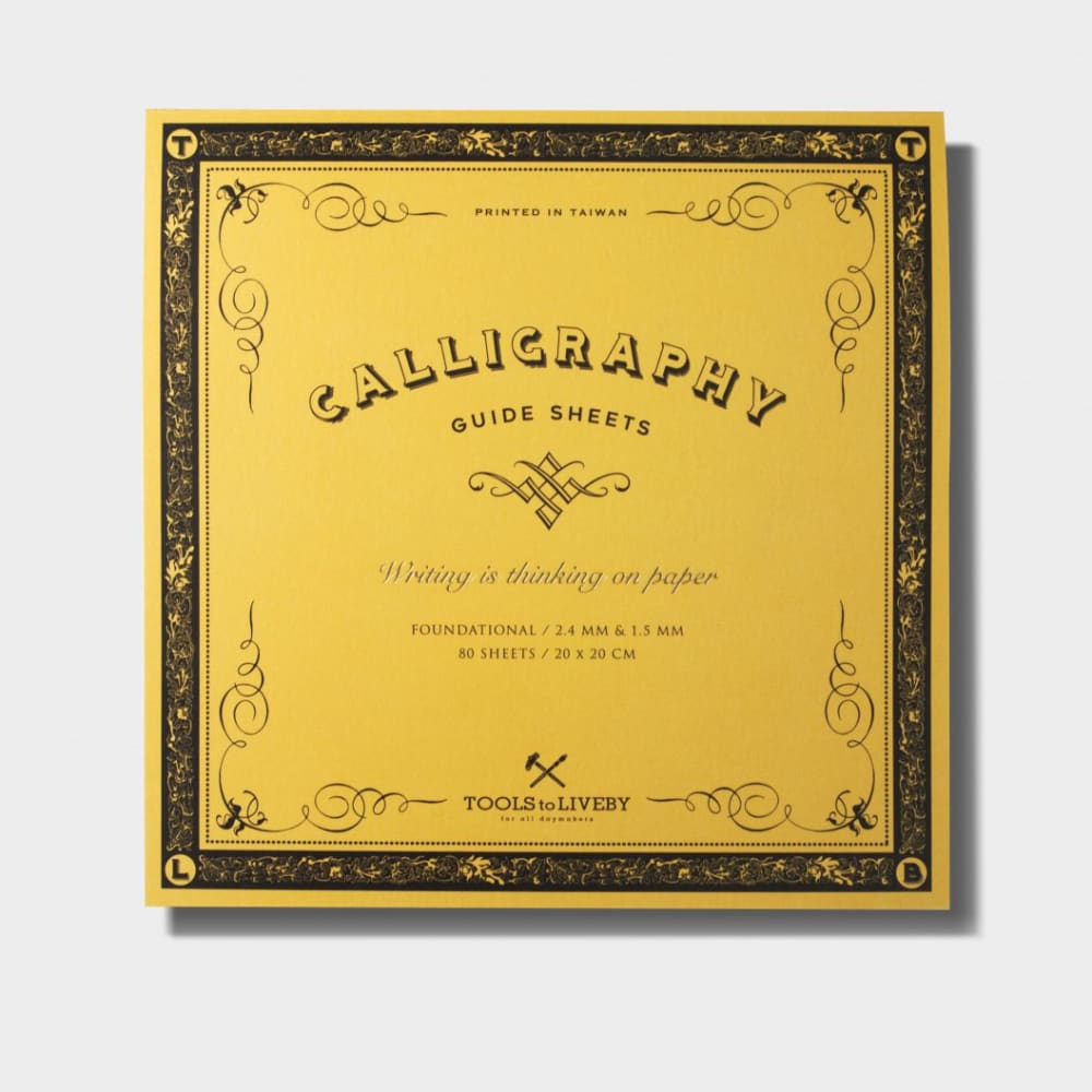 Quaderno per esercizi di calligrafia - Corsivo cancelleresco