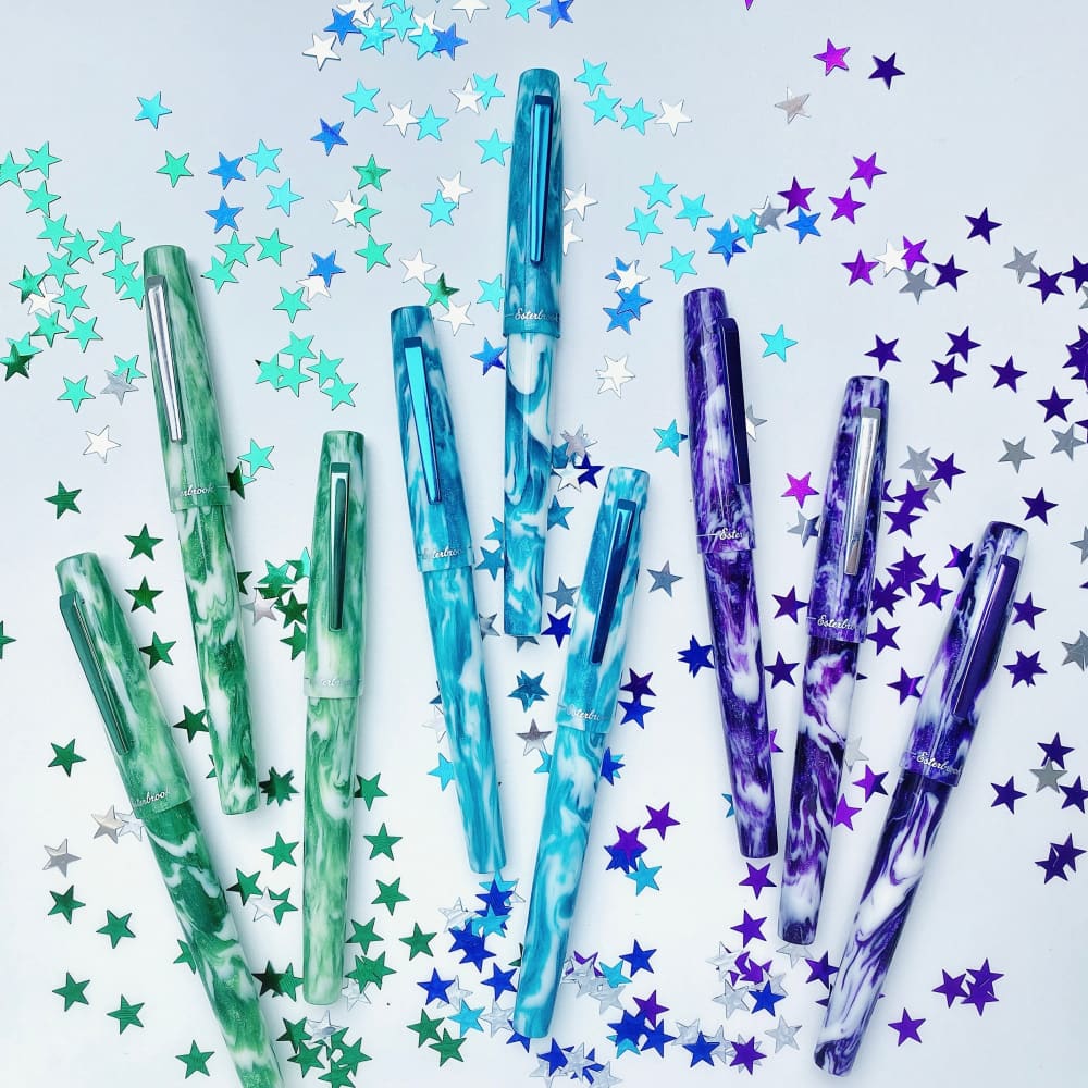 Camden - Northern Lights - Manitoba Blue - Fountain Pen