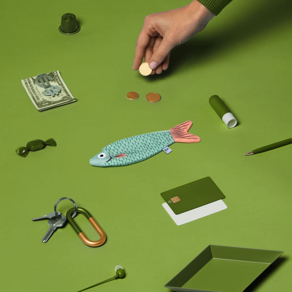 Cardenal mint - purse - Pen Case