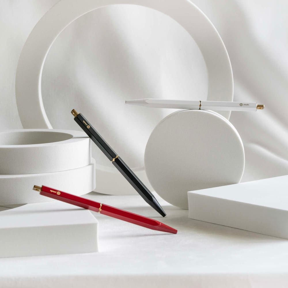 Classic Revolve-Portable Ballpoint Pen(Red) - Foutain Pen