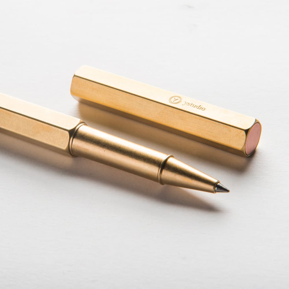 Classic Revolve-Rollerball Pen(Brass) - Pen Roller Ballpoint