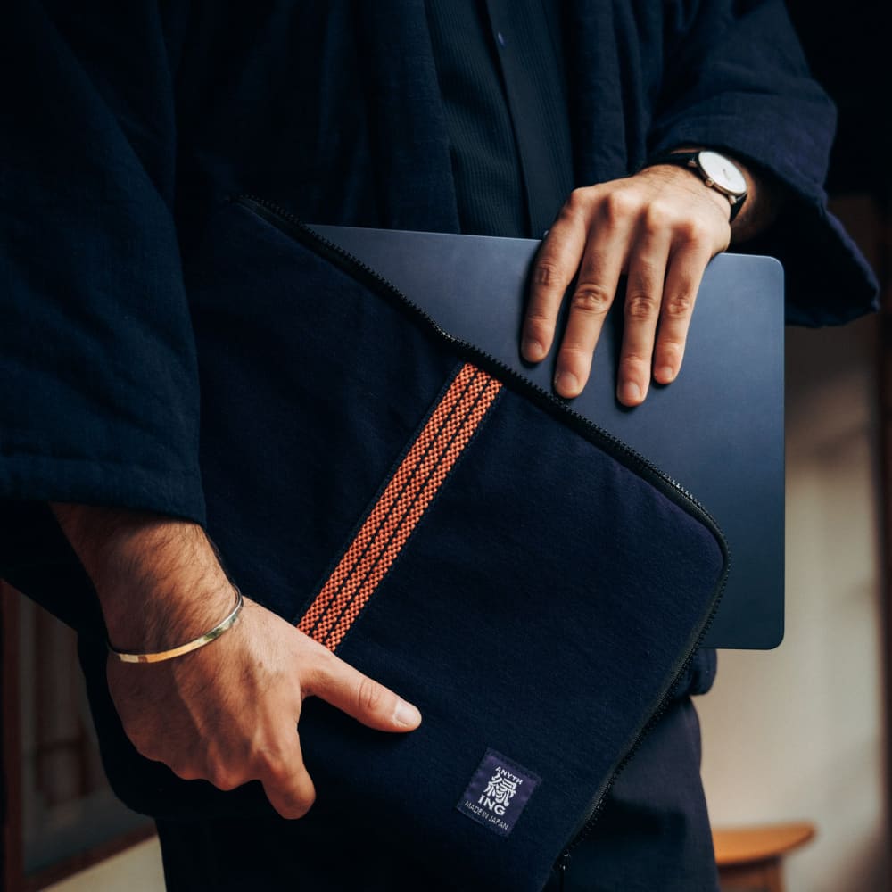 Computer case 15’’ ANYTHINGxROBINSON Black - Pouch