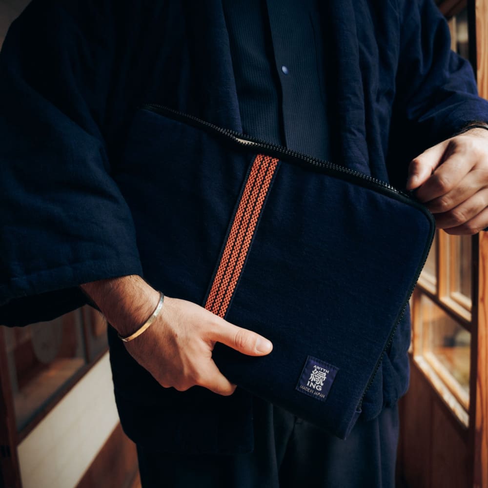 Computer case 15’’ ANYTHINGxROBINSON Green - Pouch