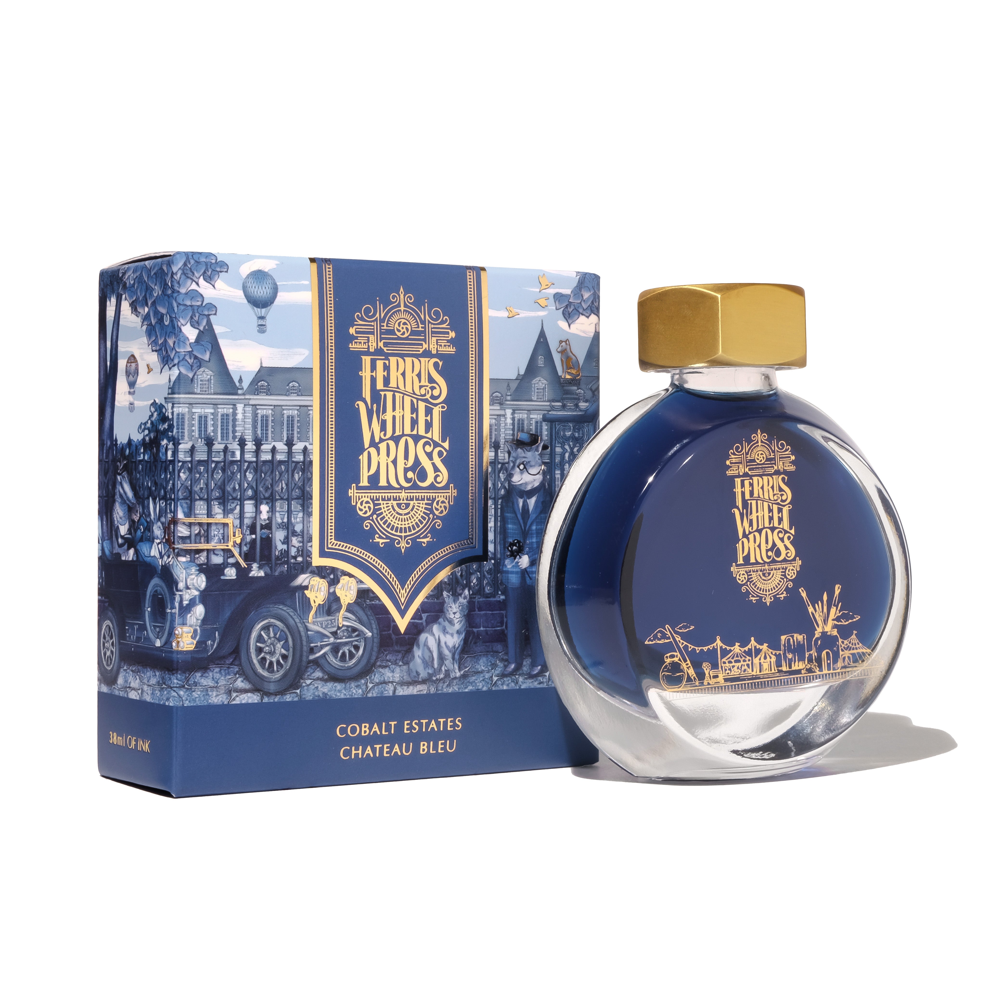 Inchiostro per penna stilografica 38ml - Cobalt Estates