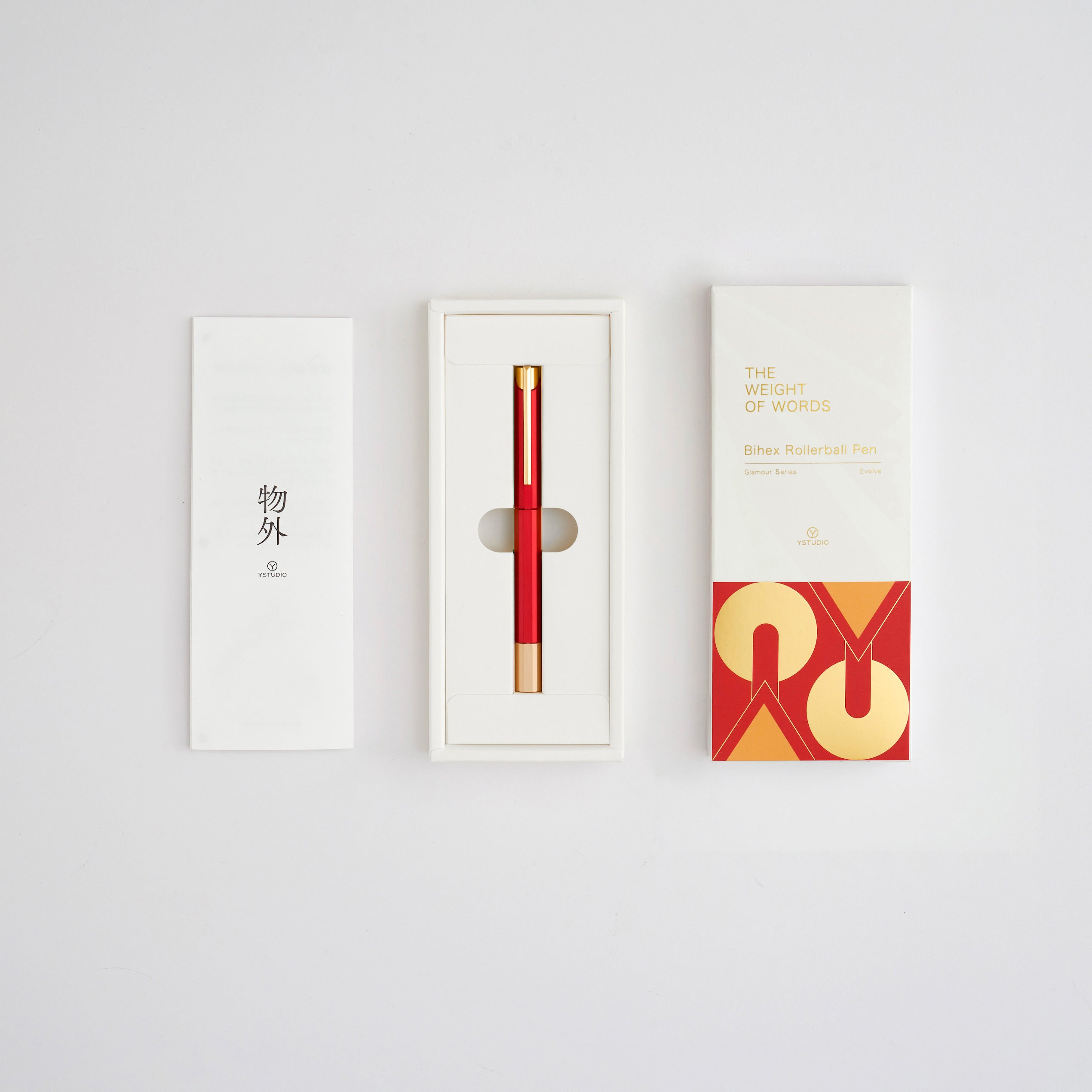 Glamour Evolve - Penna Roller Bihex (Marsala)