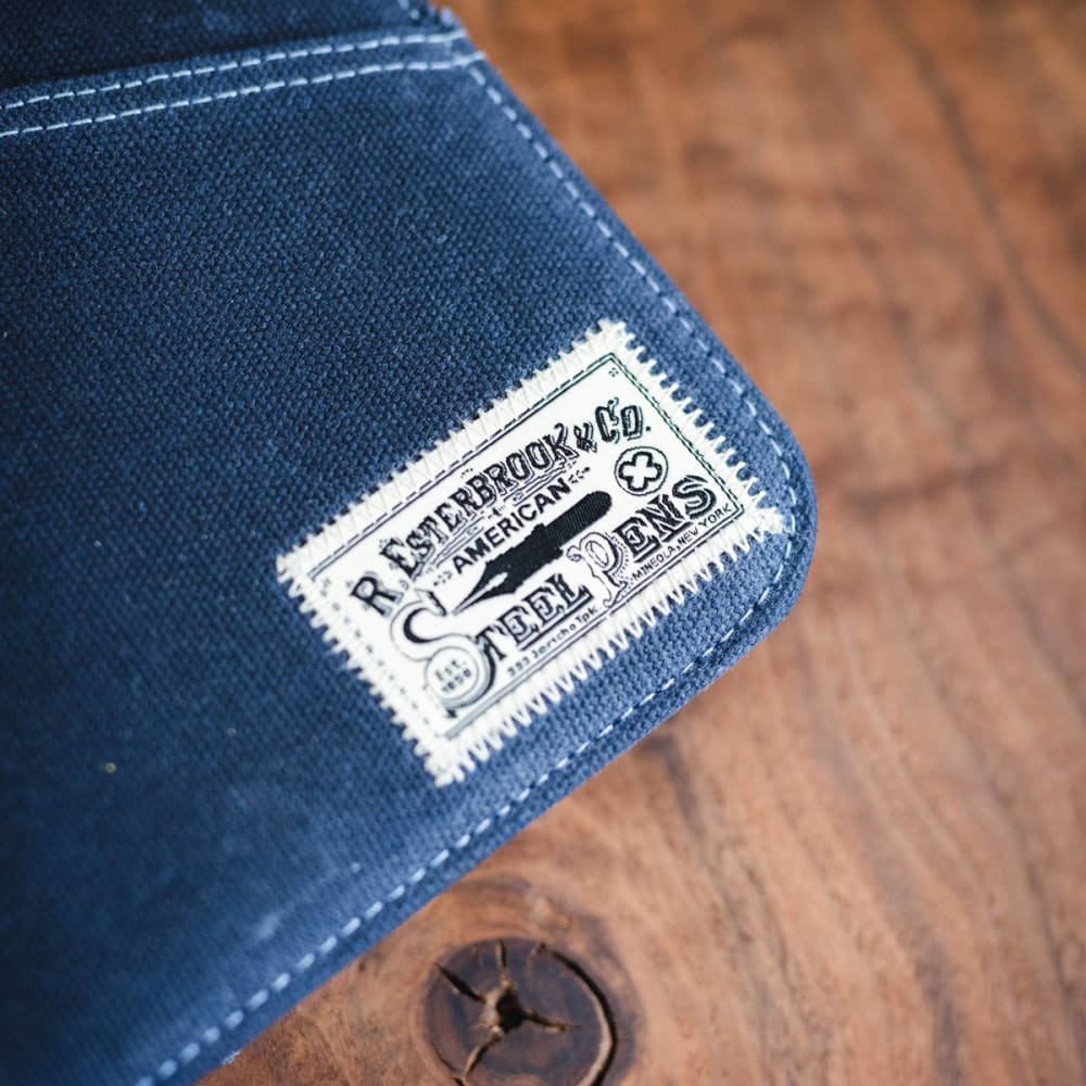 Esterbrook 20 pc zipper pen case - Navy - Fountain Pen