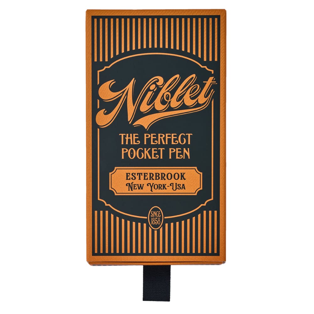 Esterbrook Niblet Black Raven / GT FP - F - Fountain Pen