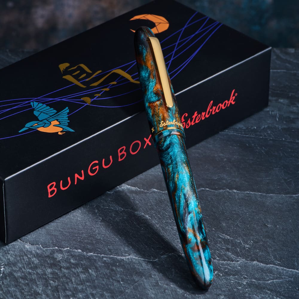 Esterbrook x BUNGU Box Kingfisher Edition Estie - Fine