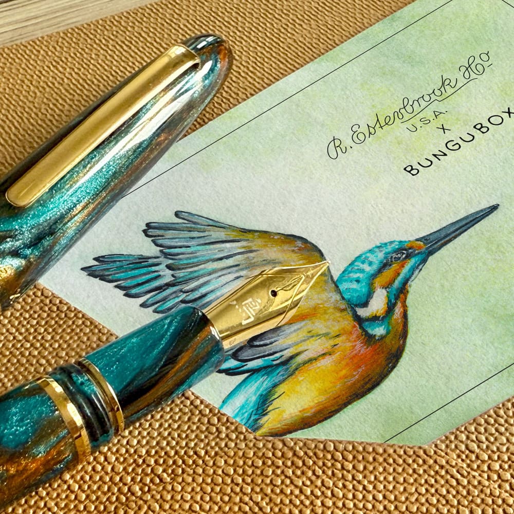 Esterbrook x BUNGU Box Kingfisher Edition Estie - Fine