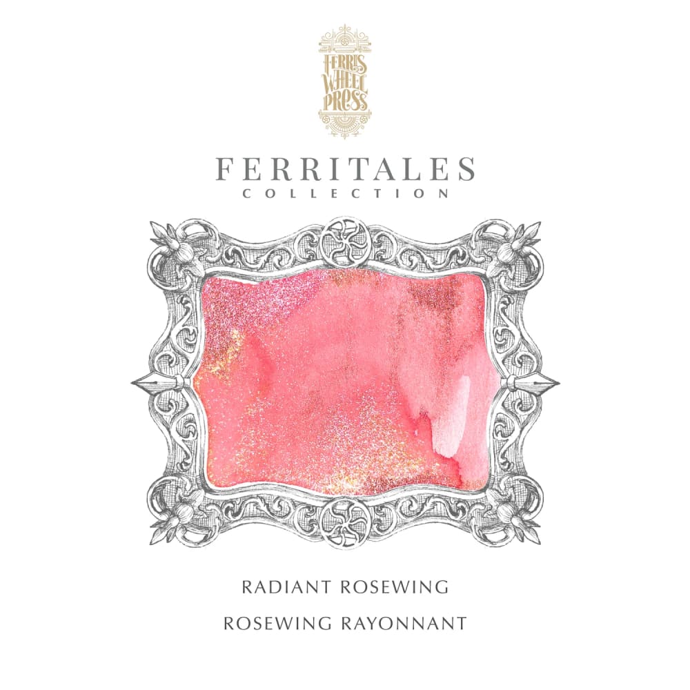 Feritales 85ml Fountain Pen Ink - Radiant Rose Wing - Ink
