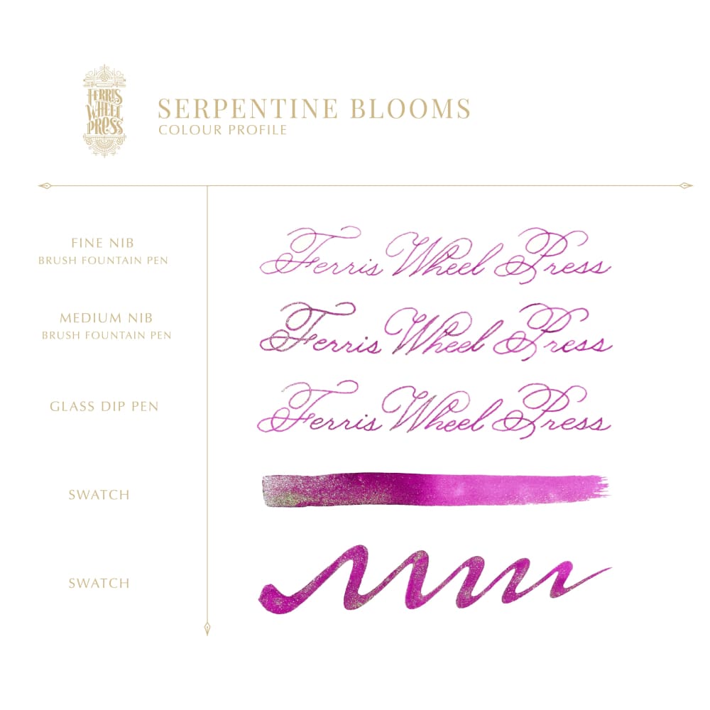 Fête Chinoise x Ferris Wheel Press LNY - Serpentine Blooms