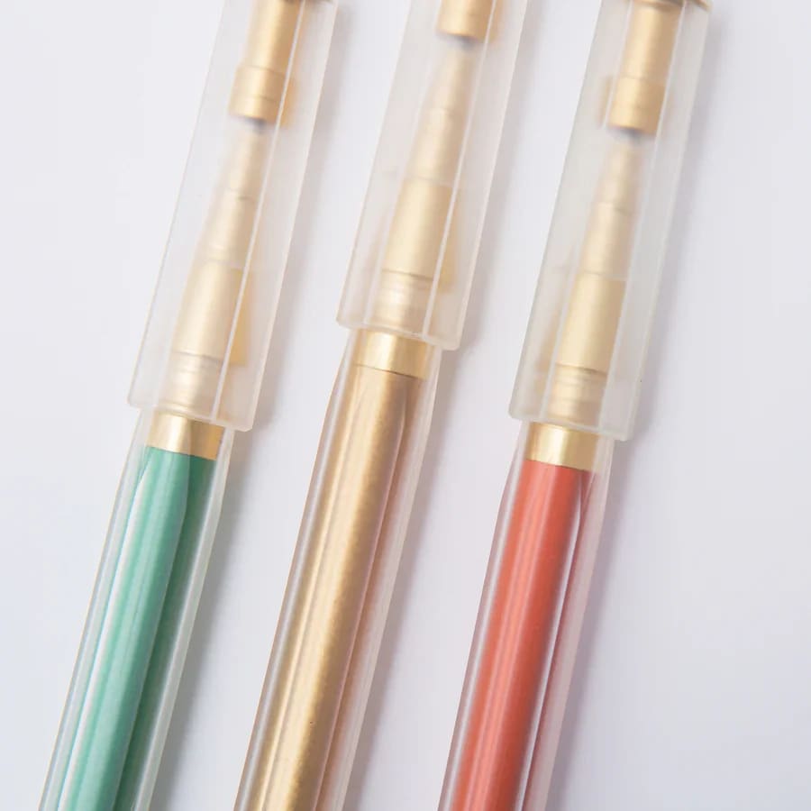 Glamour Evolve - Elemental Rollerball Pen - Clear Orange