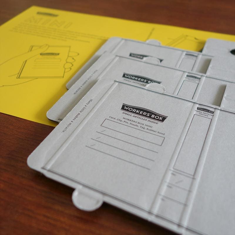 Mini coated cardboard box - 3/set - Storage Box