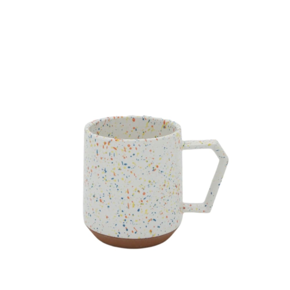 CHIPS MUG - spruzzo bianco-arancione
