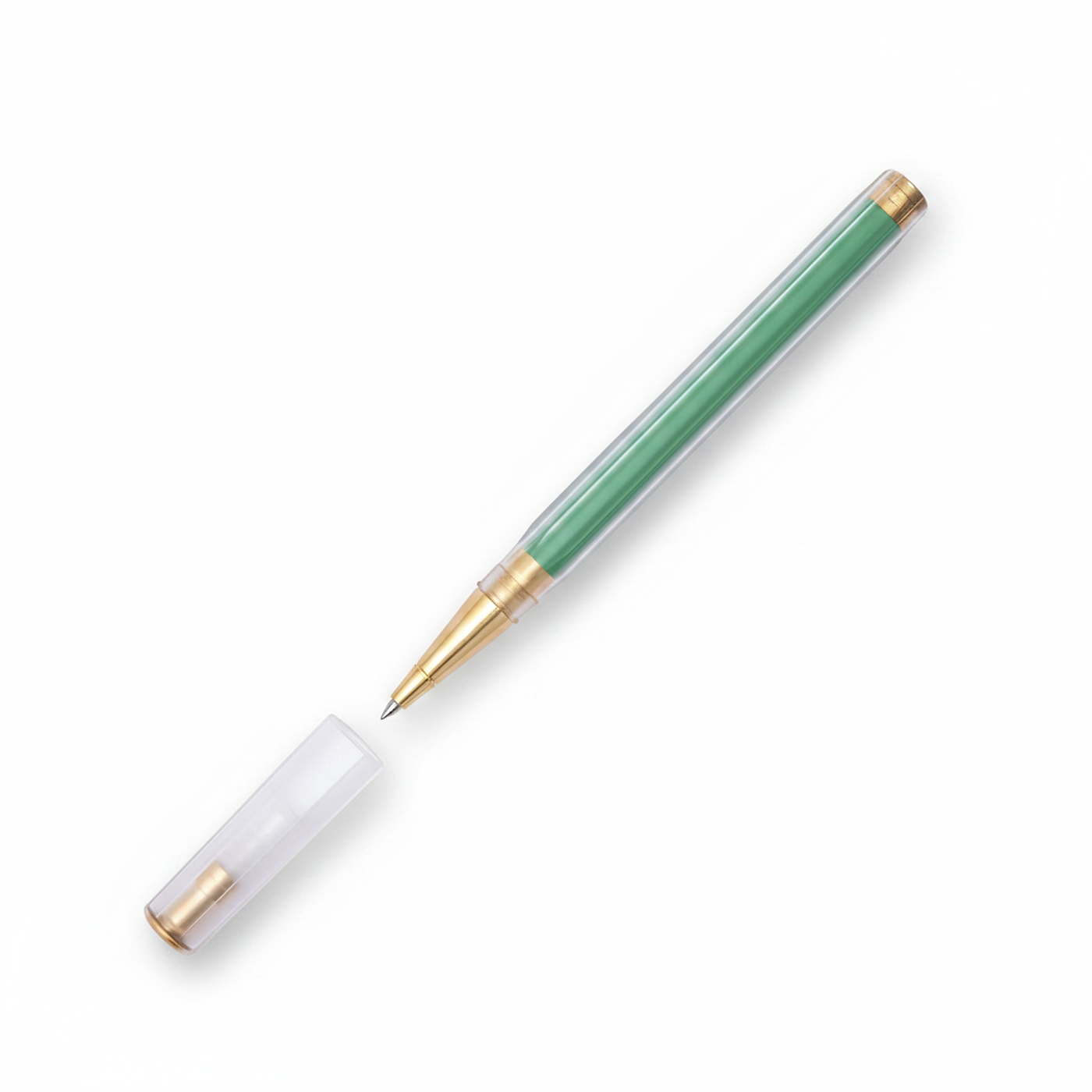 Glamour Evolve - Penna roller Elemental - Verde trasparente