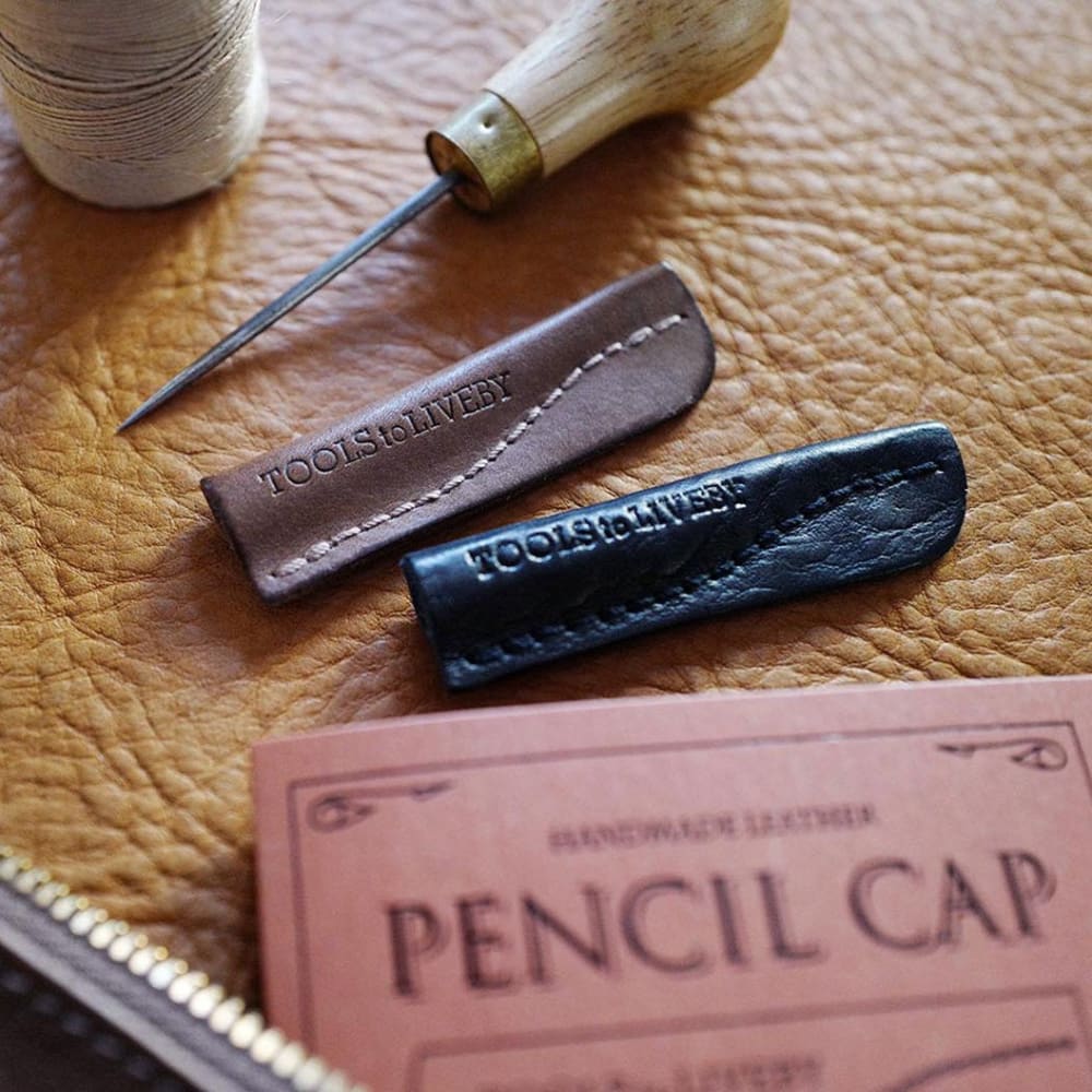 pen cap / 5cm length / brown x 1+ black x 1 - Pencil