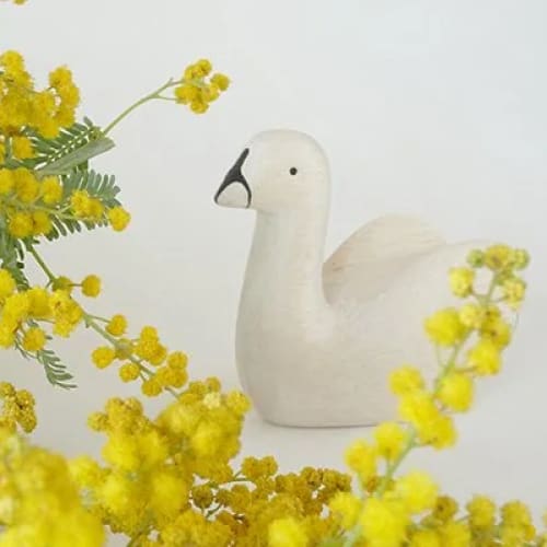 Pole pole wooden animal Swan - Wooden Animal