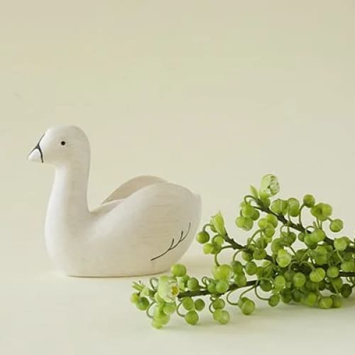 Pole pole wooden animal Swan - Wooden Animal