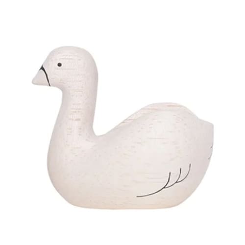 Pole pole wooden animal Swan - Wooden Animal