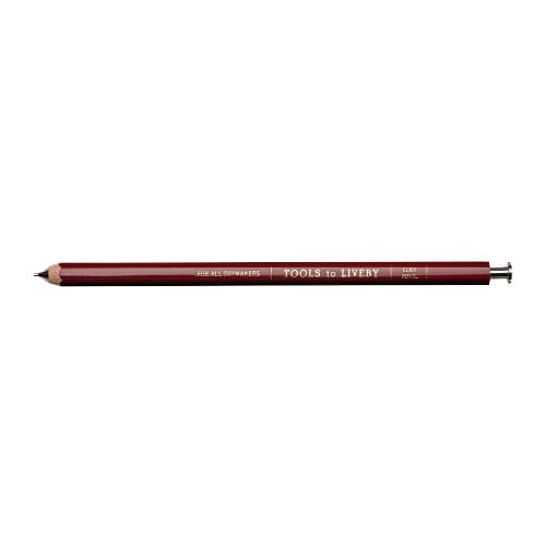 Matita meccanica - Legno - Rosso scuro