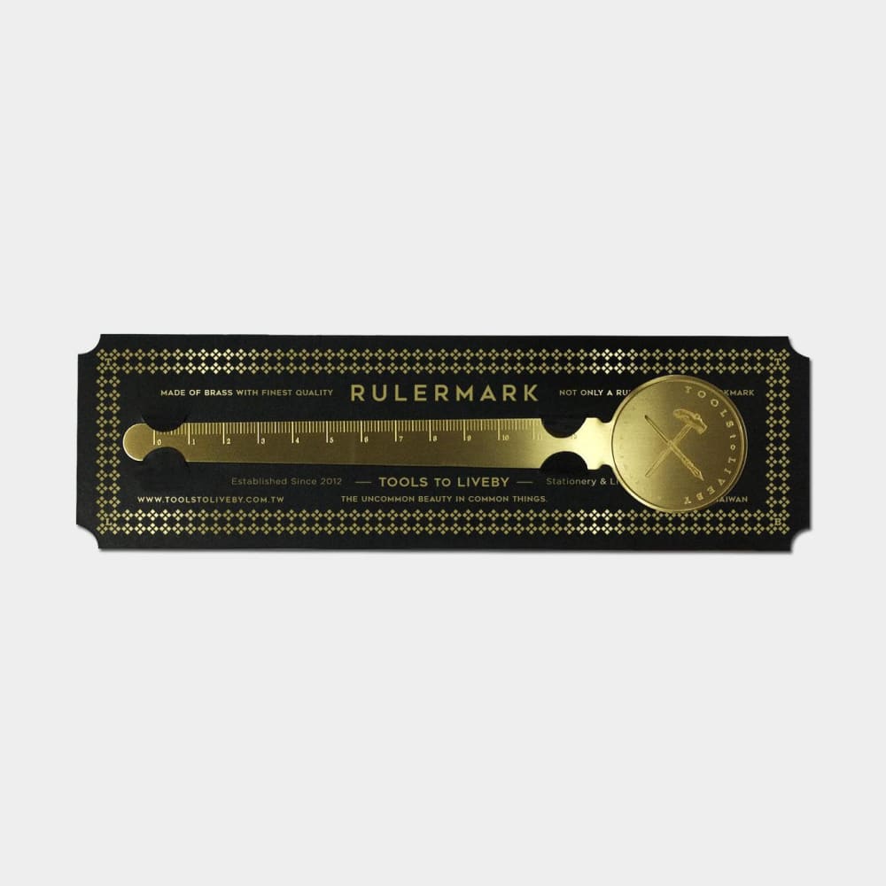 Rulermark Brass - Ruler
